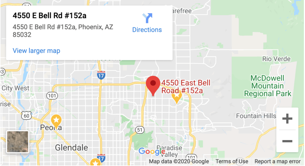 Google Map of Spinefit Location
